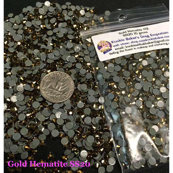 Gold Hematite SS20