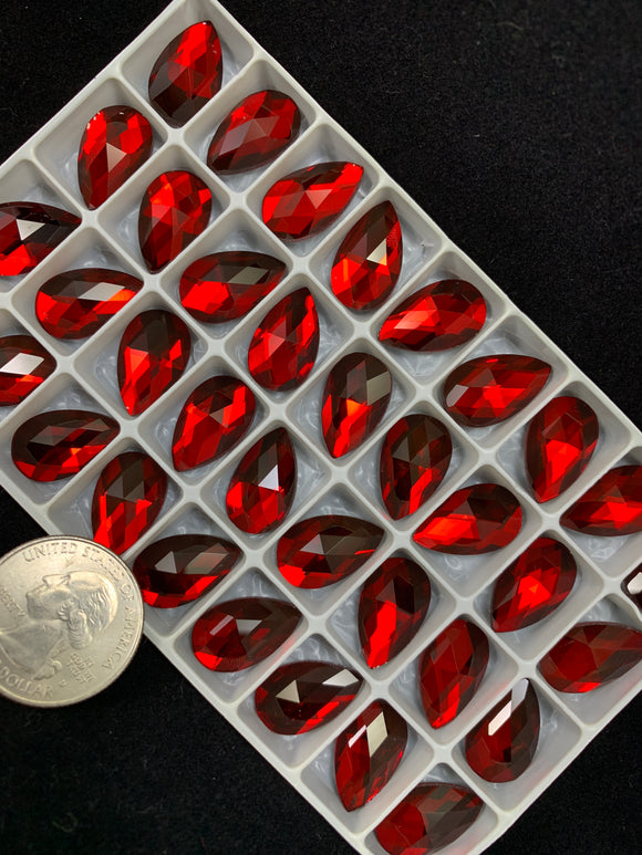 Towenm Glass Flatback Rhinestones 6.5mm Flat Back Crystals for