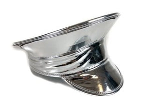 Silver Police Hat